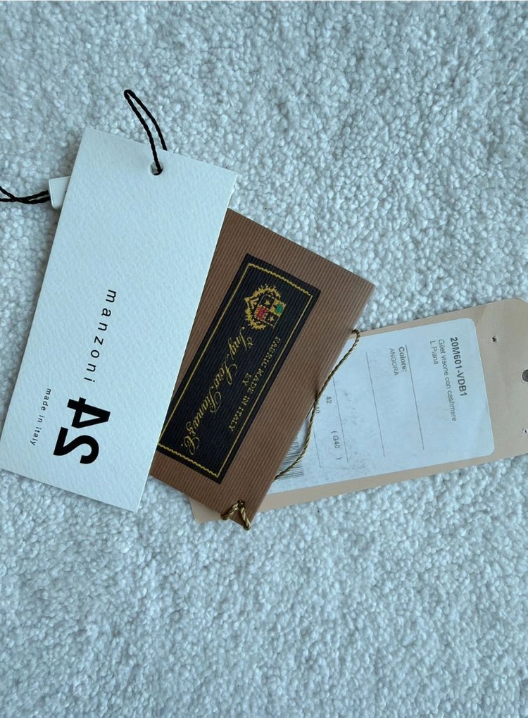 만조니24 밍크 로로피아나 콜라보 캐시미어 이미지