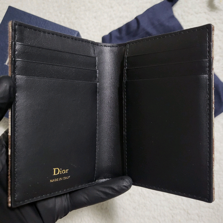 [유일매물/새상품급] 디올 오블리크 오거나이저 카드지갑 브라운 이미지