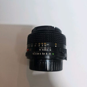 [A급]삼성(미놀타) MD 50mm f1.4 렌즈 (MD 50.4)수동렌즈(미놀타 필름카메라 용 렌즈) 이미지