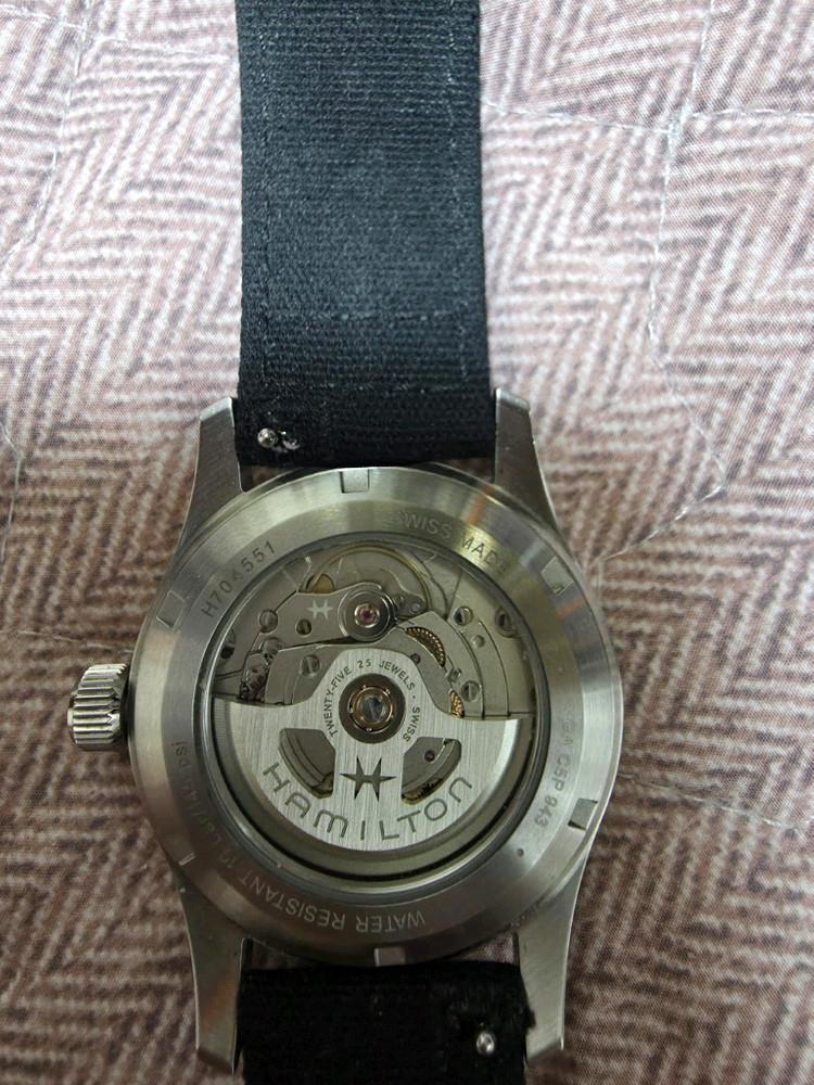 해밀턴 카키필드 오토38mm (2025년 12월3일구매) 이미지