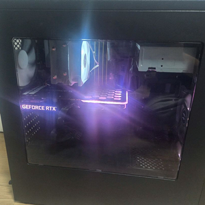 게이밍 컴퓨터(데스크탑)CPU i5-9400f,GPU 3060ti,RAM 16GB 이미지