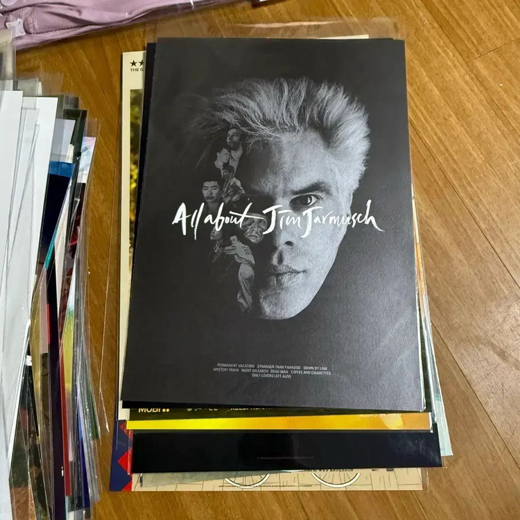 패터슨 아티스트 뱃지 출근길 짐자무쉬 영화 아담드라이버 굿즈패키지 이미지