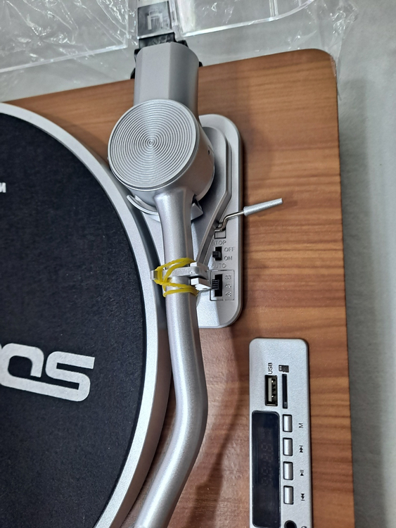 [턴테이블] 사운드룩 우드 블루투스 LP 턴테이블 스피커 세트 SLT-2030PRO / 레트로 사운드 완성 이미지