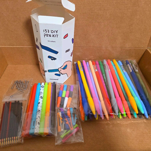 미술) 모나미 153 diy 볼펜키트와 프러스펜 36색 세트 이미지