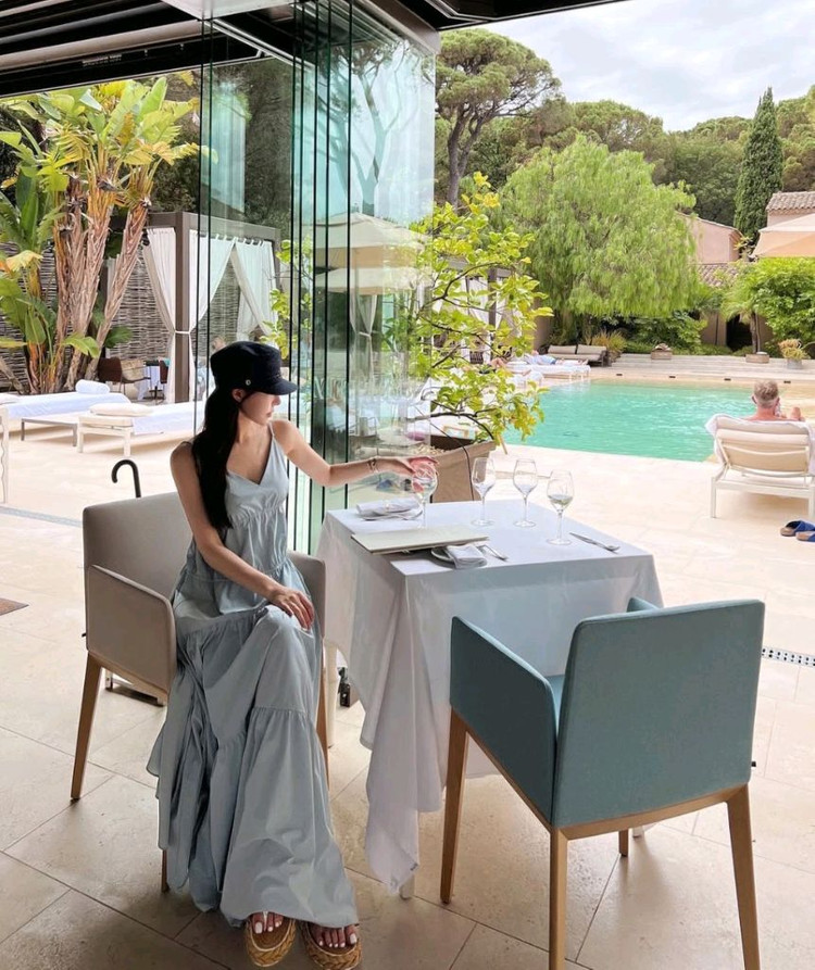 더로랑 셍트로페 드레스 원피스(블루) 이미지