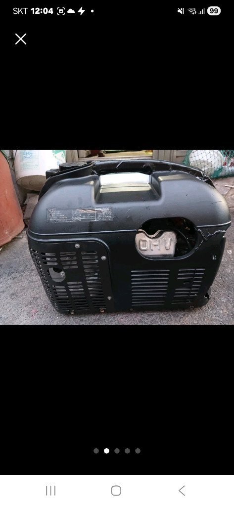 미쯔비시 엔진발전기 정상일본산진품 이미지