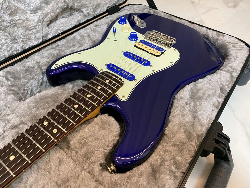 로즈우드 Fender 펜더넥 딥블루 스트라토캐스터 일렉기타 이미지