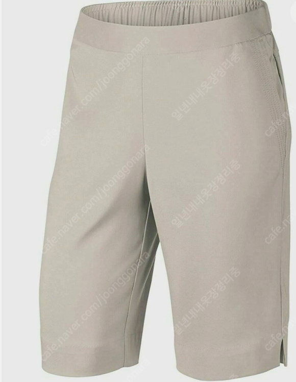 나이키 여성 UPF40+ 골프 반바지 아이보리 L 이미지