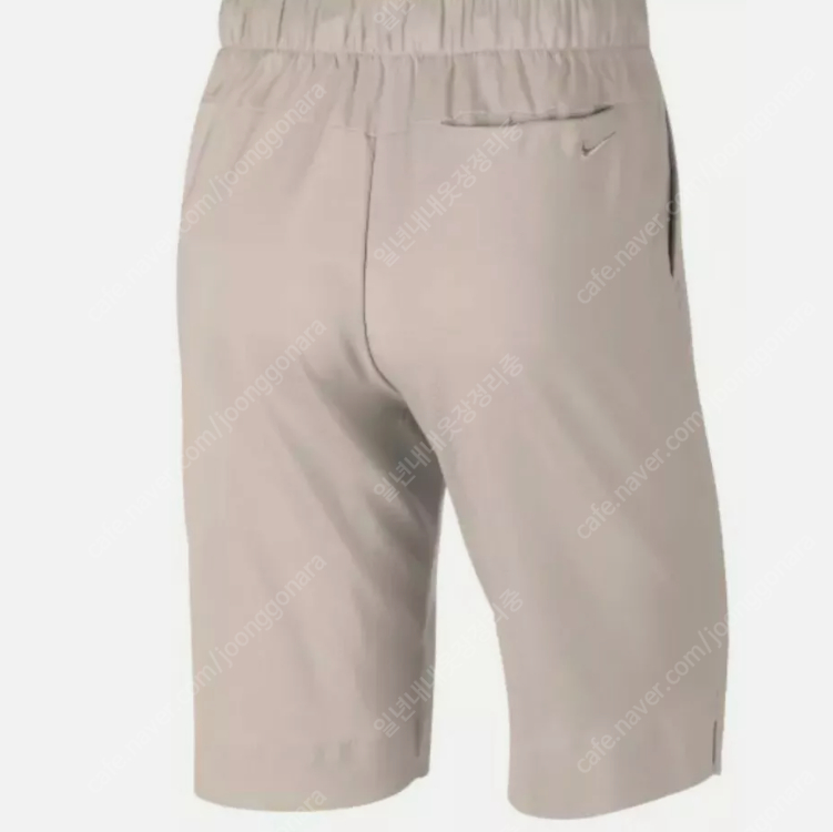 나이키 여성 UPF40+ 골프 반바지 아이보리 L 이미지