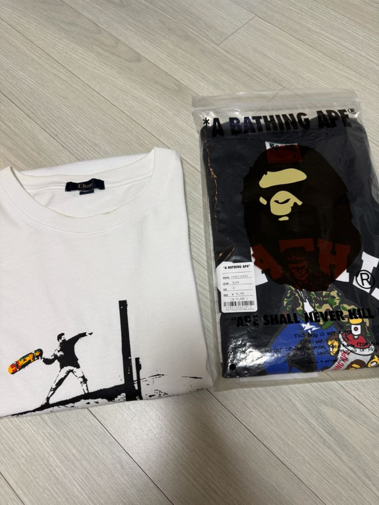 베이프 릴렉스핏 반팔 S 이미지