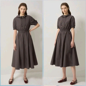 랑방 실크후드원피스 한섬 sjsj 마인 쉬즈미스 이미지