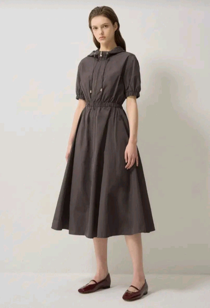 랑방 실크후드원피스 한섬 sjsj 마인 쉬즈미스 이미지