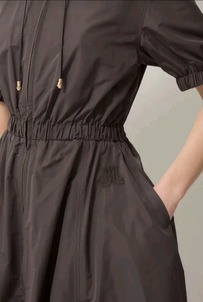 랑방 실크후드원피스 한섬 sjsj 마인 쉬즈미스 이미지