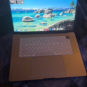 맥북 프로 m3 max 16인치 스페이스 블랙 풀박스 새상품급 사이클 4 이미지