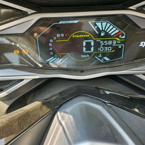 크루심알파 125 23년식 오토바이 배달 스쿠터 이미지