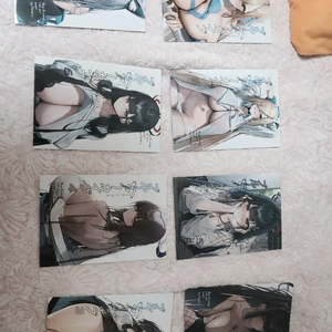 애니메이션 캐릭터 포토카드 세트(12월 서코 블루 아카이브 일러스트북 8권 한정) 이미지