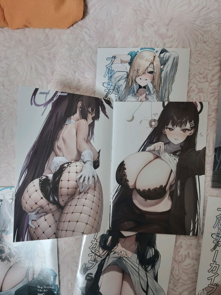 애니메이션 캐릭터 포토카드 세트(12월 서코 블루 아카이브 일러스트북 8권 한정) 이미지