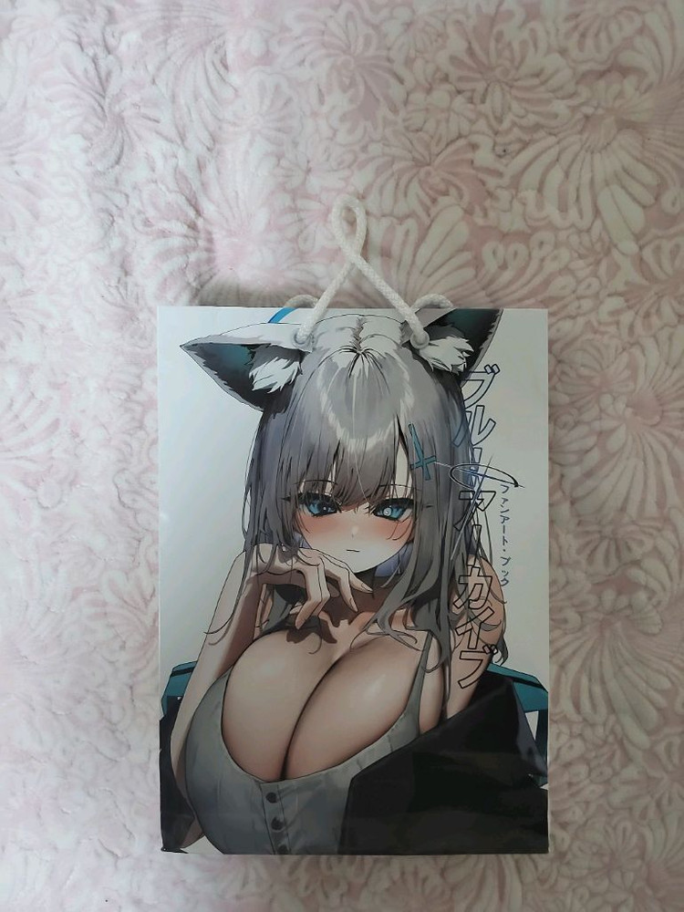 애니메이션 캐릭터 포토카드 세트(12월 서코 블루 아카이브 일러스트북 8권 한정) 이미지