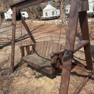 야외그네의자(1개남음) 이미지