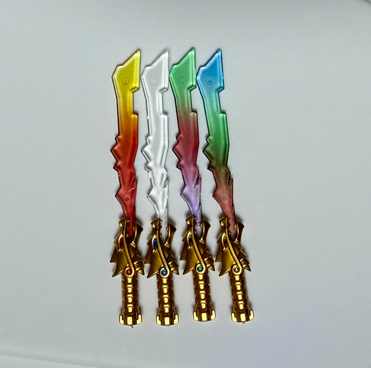 레고 닌자고 기모노 도복 전종+원소 블레이드 커스텀 레고 미니피규어 이미지