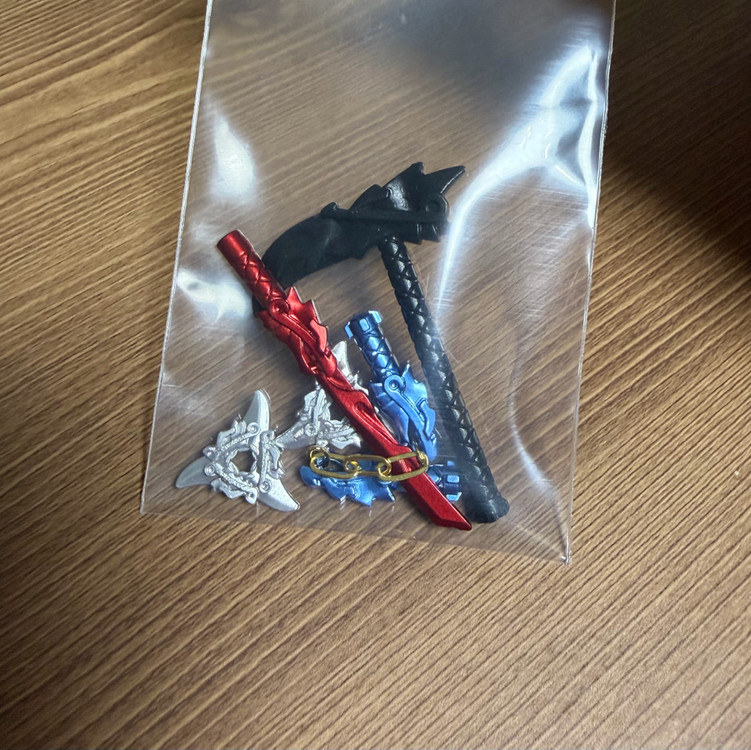 레고 닌자고 기모노 도복 전종+원소 블레이드 커스텀 레고 미니피규어 이미지