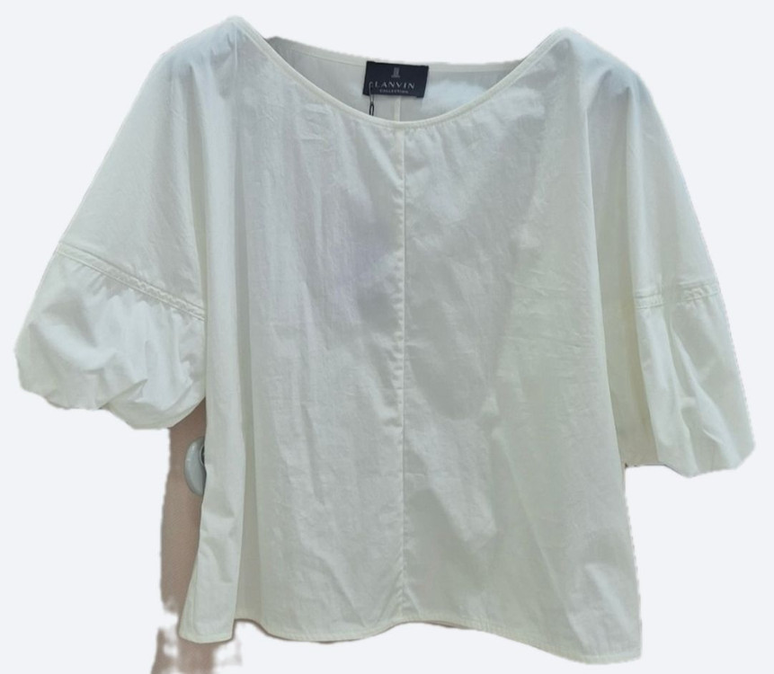 랑방콜렉션 벌룬 슬리브 탑 이미지