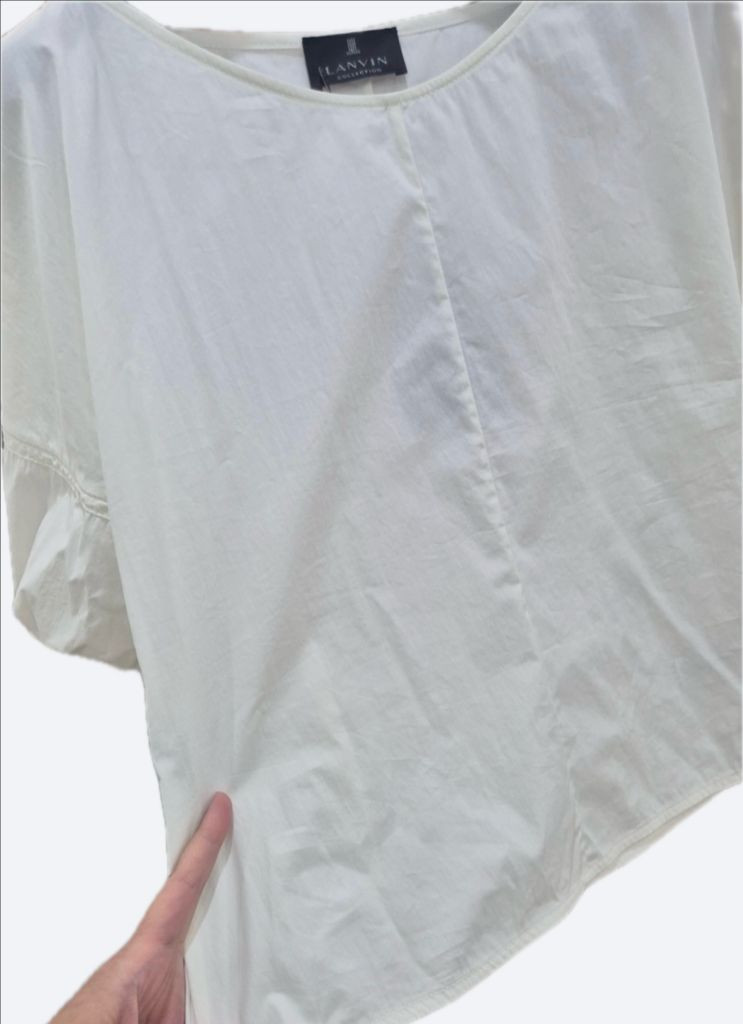 랑방콜렉션 벌룬 슬리브 탑 이미지