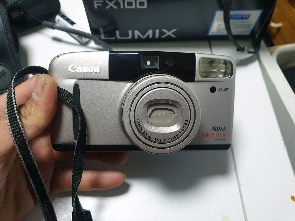 캐논 프리마 슈퍼 115 N 캡션 필름카메라 필카 이미지