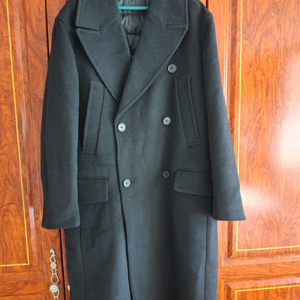 남성 90 S 사이즈 오버핏 코트 택포 2회착 이미지