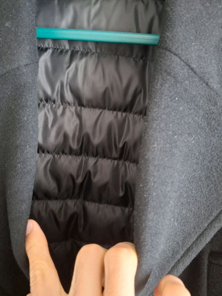 남성 90 S 사이즈 오버핏 코트 택포 2회착 이미지