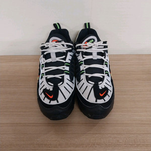 남성 나이키 에어맥스 98 블랙화이트 백호 운동화 (260) 이미지