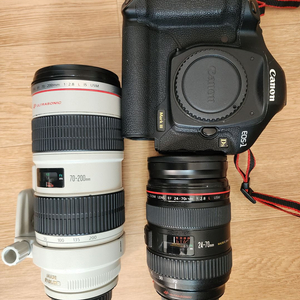 DSLR 카메라 + 렌즈 2개 세트 이미지