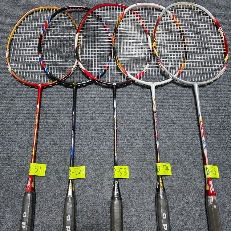 (택포5.5)최고급 경기용 선수용 새상품 배드민턴 라켓 저렴히 판매합니다 이미지