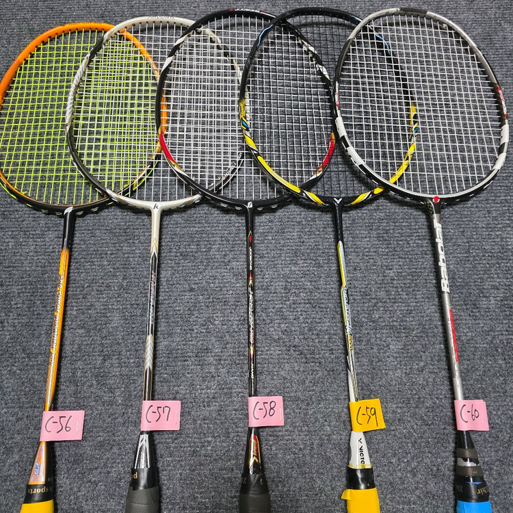 (평균택포4) 경기용 수리 카본 배드민턴 라켓 저렴히 판매합니다 이미지