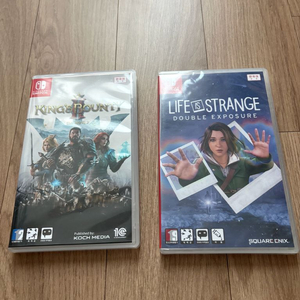 닌텐도 스위치 라이프이즈 스트레인지 + 킹스바운티2 이미지