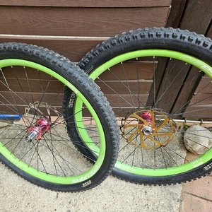 MTB 26인치 킹휠셋 +폭스 카시마 탈라스샥 이미지