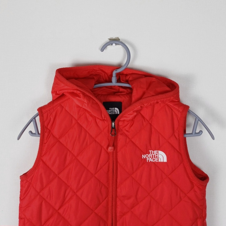노스페이스/경량 레드 패딩 조끼 아동120/라덴 이미지