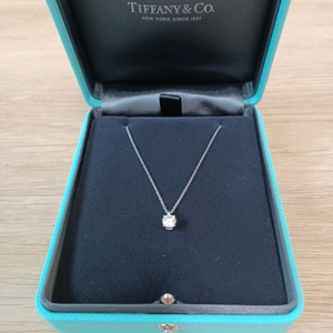 F.VVS1/티파니 4.7부 다이아 솔리테어 플래티늄 목고리,목걸이(5부)0.47캐럿 이미지