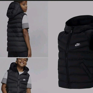 정품 나이키 키즈 패딩조끼 성인 44정도 이미지