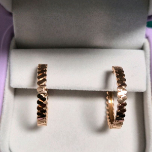 정가 277만원 (새상품) 골든듀 듀이터널스 후프귀걸이 이미지