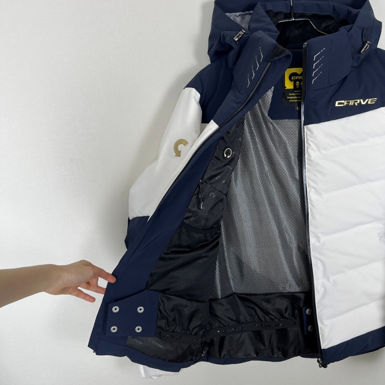 카브/여성 다운 스키 보드 자켓 패딩 점퍼 L 100/라덴 이미지