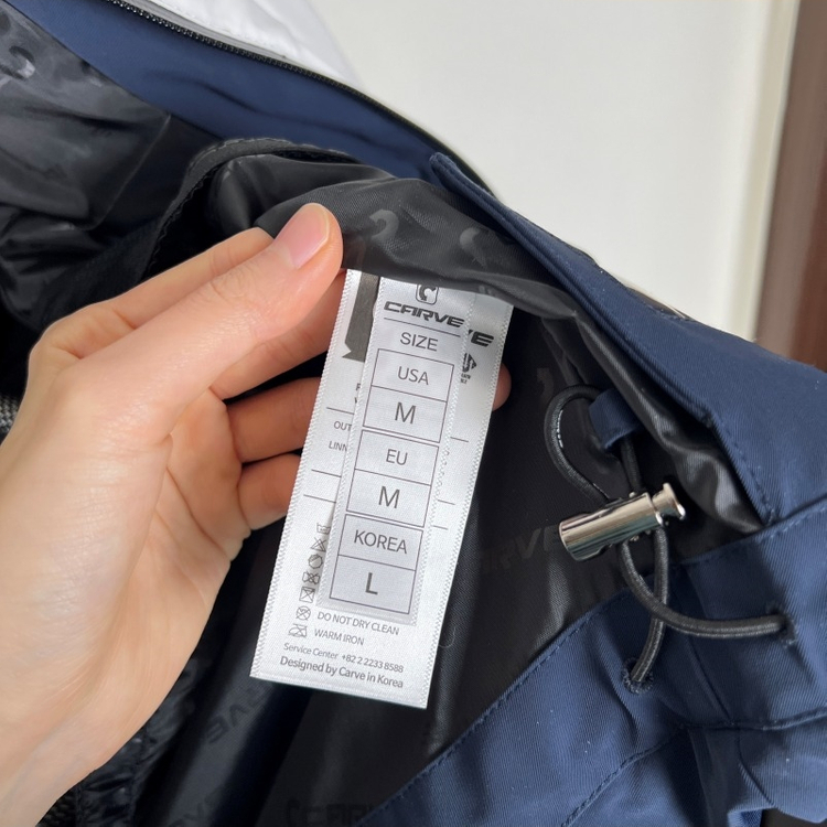 카브/여성 다운 스키 보드 자켓 패딩 점퍼 L 100/라덴 이미지