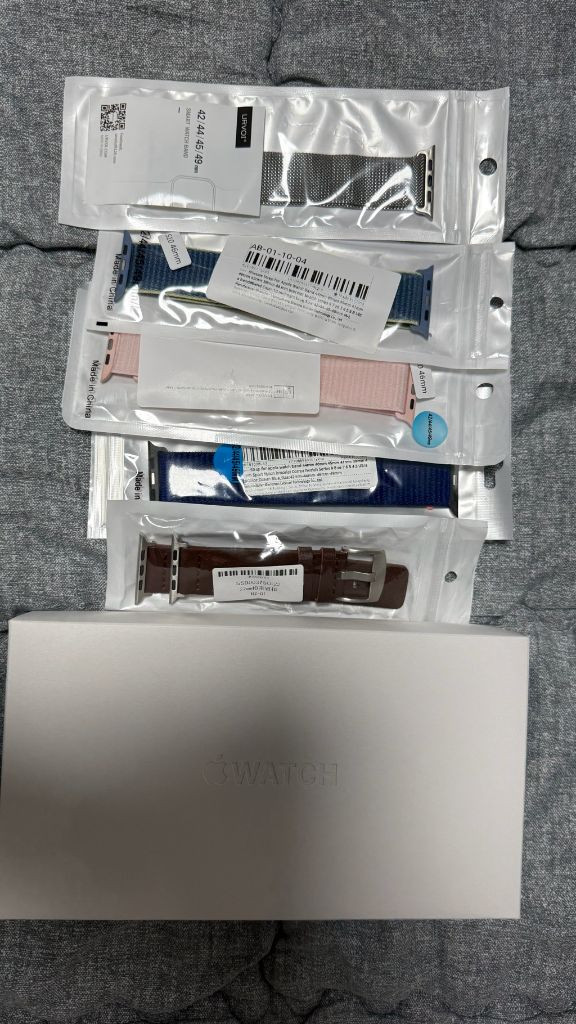 애플워치 울트라3 네추럴 티타늄49mm 트레일루프 이미지