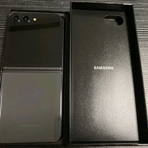 갤럭시 Z 플립5 그라파이트, 박스 풀세트 S급 이미지