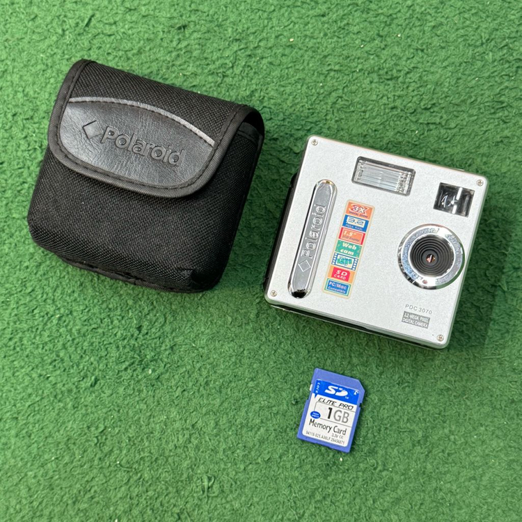 폴라로이드 디지털 카메라 PDC3070 실버 이미지