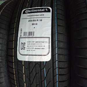 205 65 16 콘티넨탈 uc6 25년 새타이어 [인천계양] 이미지