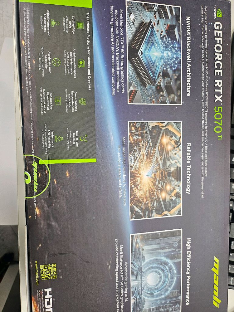 만리 RTX 5070TI 네뷸라 미개봉 이미지