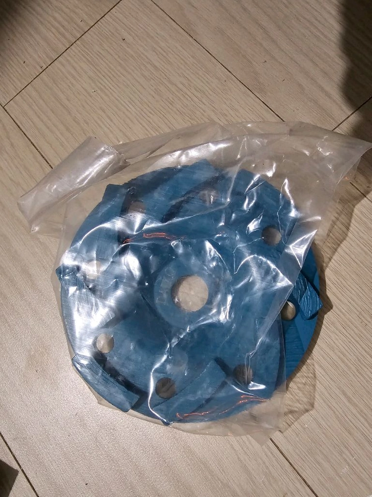 4인치 그라인더 평컵 휠 3개 이미지