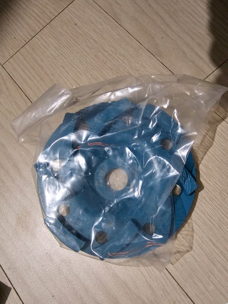 4인치 그라인더 평컵 휠 3개 이미지