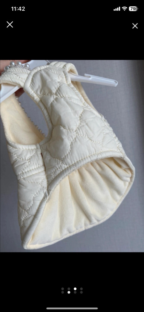 새상품 강아지 하네스 원피스 이미지